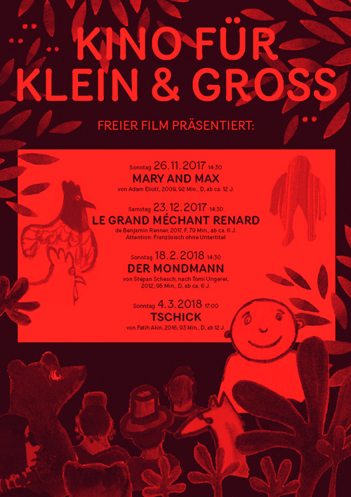 Kino für Klein und Gross – Filmprogramm für Kino Freier Film Aarau